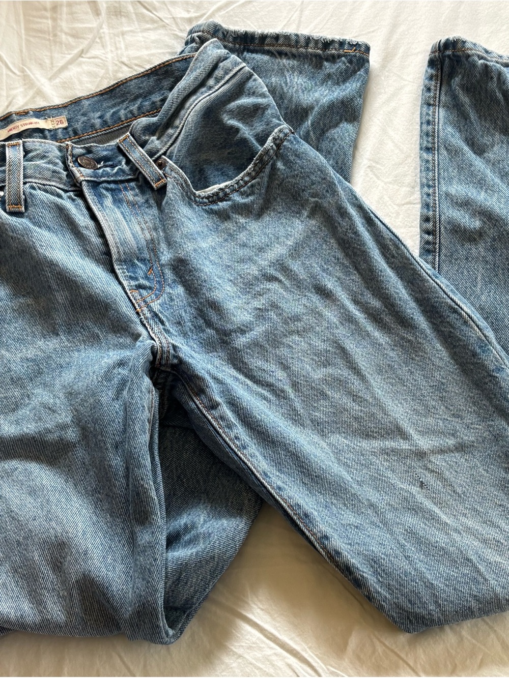 Levi's Light Blue Women's Straight Leg Jeans